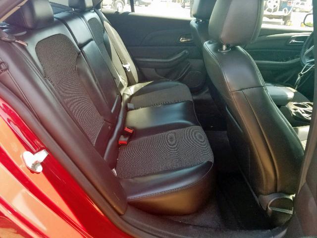 1G11C5SL4EF105895 - 2014 CHEVROLET MALIBU 1LT RED photo 6