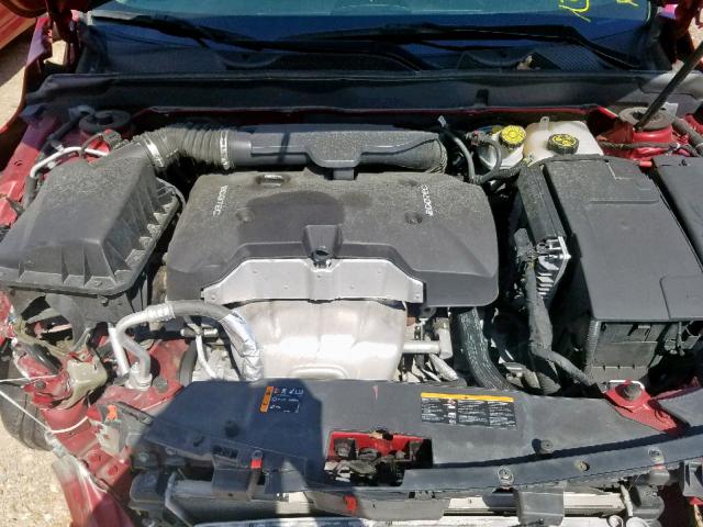 1G11C5SL4EF105895 - 2014 CHEVROLET MALIBU 1LT RED photo 7