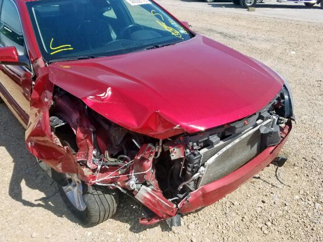 1G11C5SL4EF105895 - 2014 CHEVROLET MALIBU 1LT RED photo 9