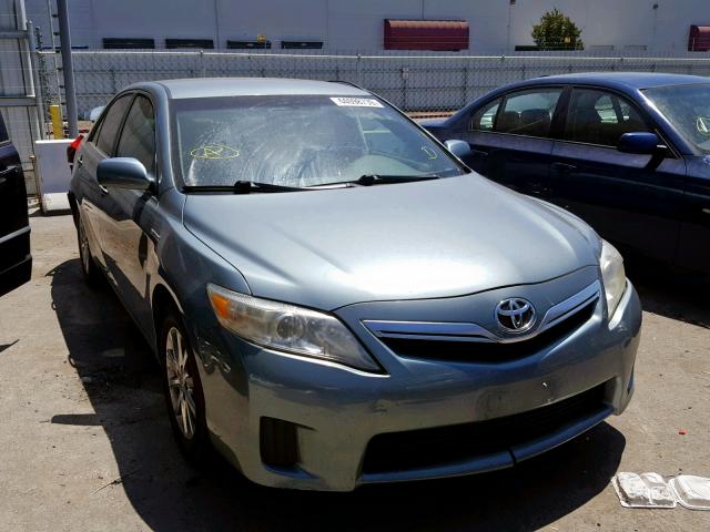 4T1BB3EK0BU141558 - 2011 TOYOTA CAMRY HYBR GRAY photo 1