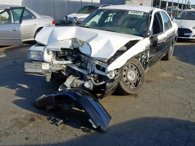 2FAHP71V48X151704 - 2008 FORD CROWN VICT TWO TONE photo 2