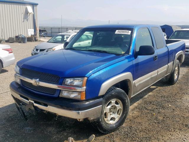 1GCEK19T33Z143205 - 2003 CHEVROLET SILVERADO BLUE photo 2