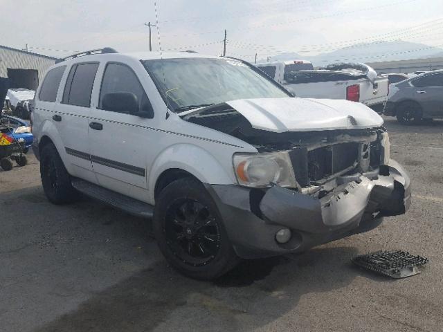 1D8HB68248F101252 - 2008 DODGE DURANGO AD WHITE photo 1