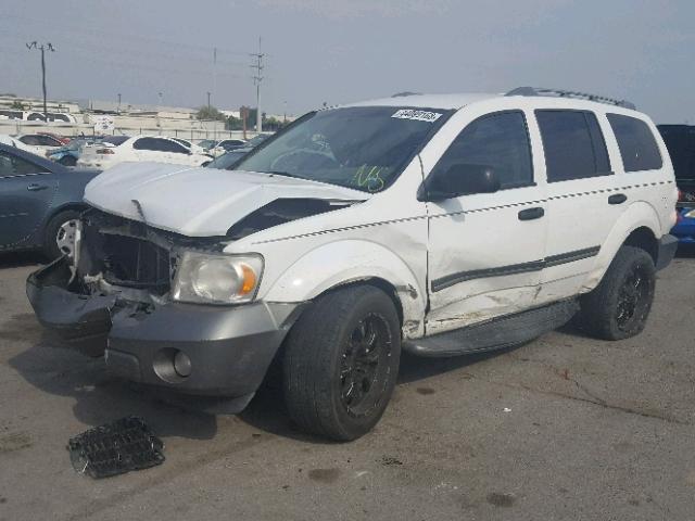 1D8HB68248F101252 - 2008 DODGE DURANGO AD WHITE photo 2