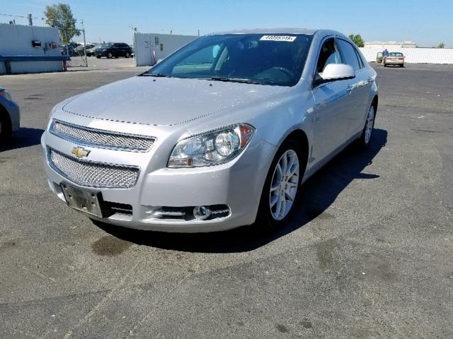 1G1ZE5E74BF389617 - 2011 CHEVROLET MALIBU LTZ 银色 照片 2