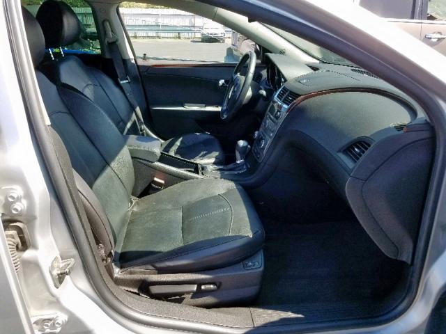 1G1ZE5E74BF389617 - 2011 CHEVROLET MALIBU LTZ 银色 照片 5