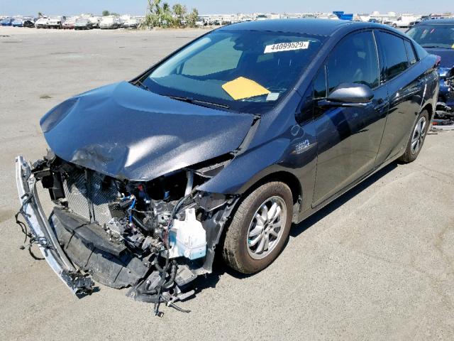 JTDKARFP2H3003538 - 2017 TOYOTA PRIUS PRIM 石墨色 照片 2