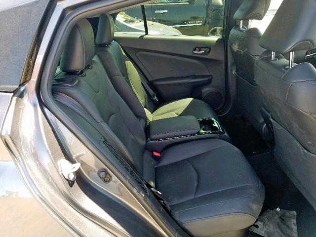 JTDKARFP2H3003538 - 2017 TOYOTA PRIUS PRIM 石墨色 照片 6