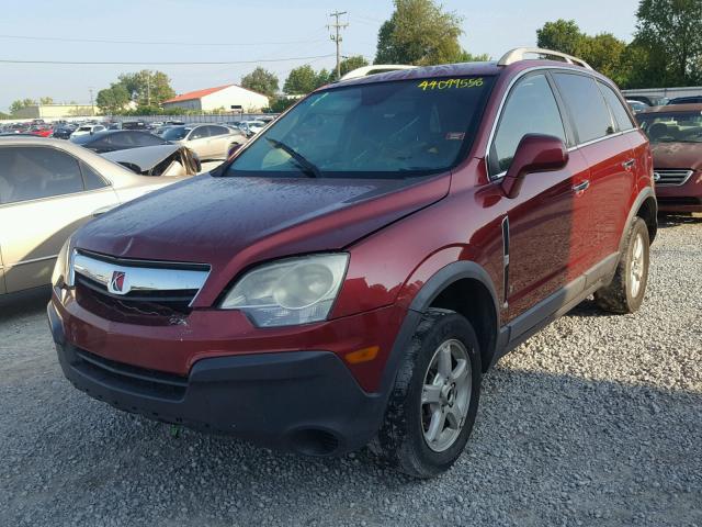 3GSCL33P78S666070 - 2008 SATURN VUE XE RED photo 2