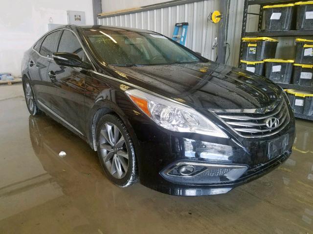 KMHFG4JG2FA471753 - 2015 HYUNDAI AZERA BLACK photo 1