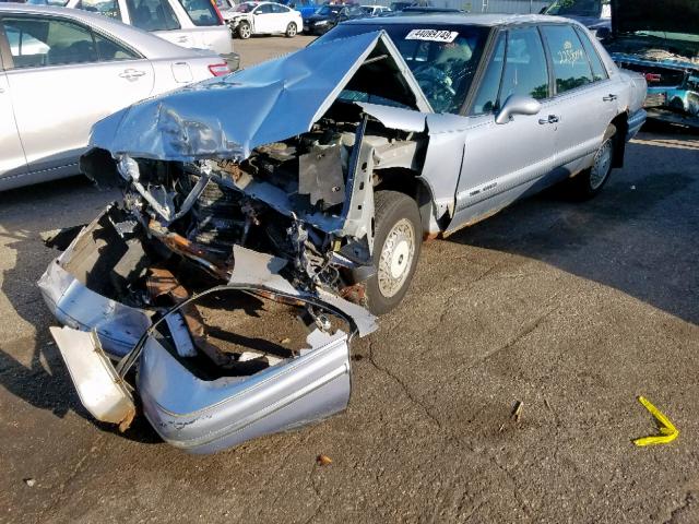 1G4CW52K6TH647205 - 1996 BUICK PARK AVENU BLUE photo 2