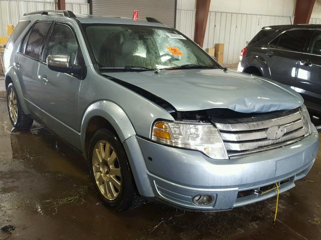 1FMDK03W38GA37019 - 2008 FORD TAURUS X L BLUE photo 1