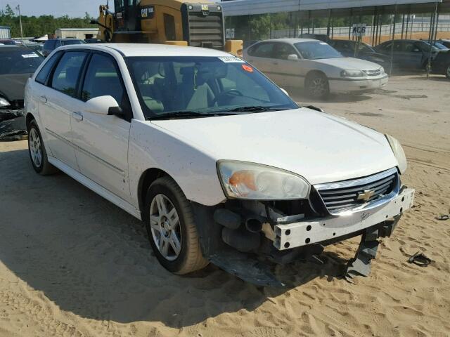 1G1ZT61876F238755 - 2006 CHEVROLET MALIBU MAX WHITE photo 1