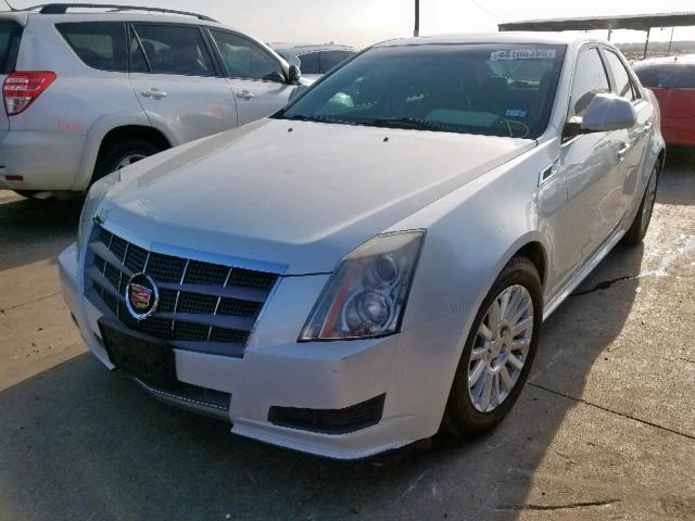 1G6DE5EY4B0118489 - 2011 CADILLAC CTS LUXURY WHITE photo 2