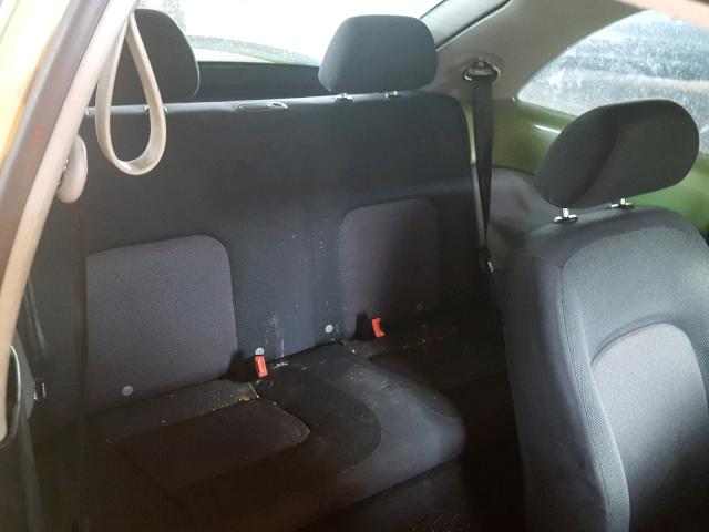 3VWCD21C43M421367 - 2003 VOLKSWAGEN NEW BEETLE 绿色 照片 6