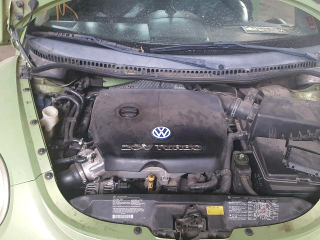 3VWCD21C43M421367 - 2003 VOLKSWAGEN NEW BEETLE 绿色 照片 7