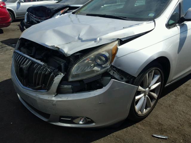 1G4PR5SK4D4231607 - 2013 BUICK VERANO CON SILVER photo 10