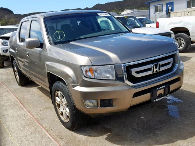 5FPYK16469B108125 - 2009 HONDA RIDGELINE BROWN photo 1