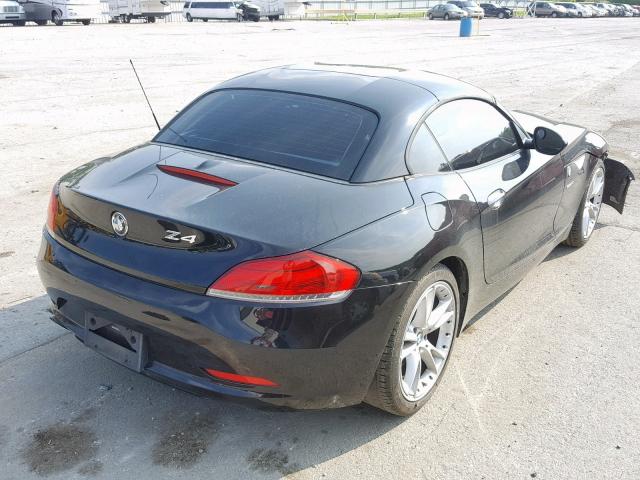 WBALM53509E160947 - 2009 BMW Z4 SDRIVE3 BLACK photo 4