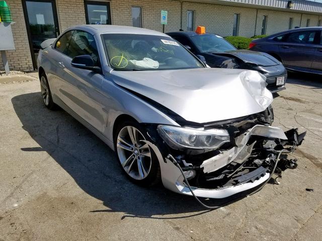 WBA3V9C54EPR69869 - 2014 BMW 428 XI SILVER photo 1