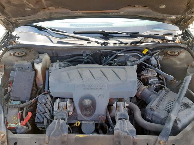 2G2WP552881175954 - 2008 PONTIAC GRAND PRIX BLACK photo 7