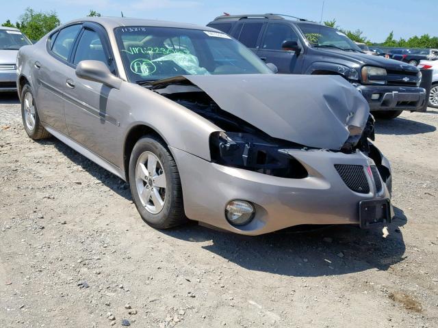 2G2WP552X61223063 - 2006 PONTIAC GRAND PRIX BROWN photo 1