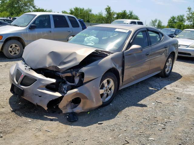 2G2WP552X61223063 - 2006 PONTIAC GRAND PRIX BROWN photo 2
