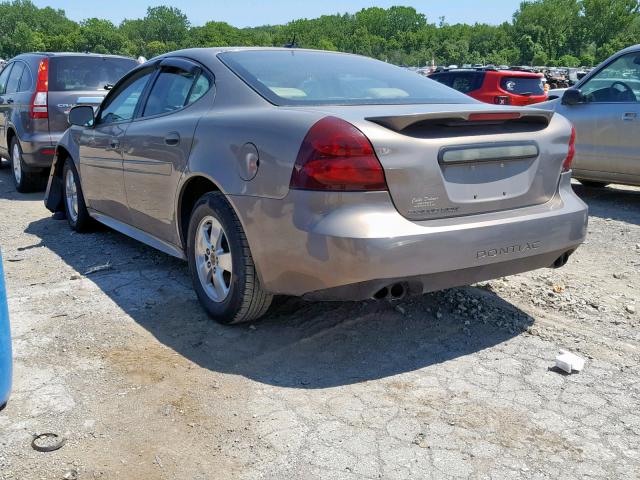 2G2WP552X61223063 - 2006 PONTIAC GRAND PRIX BROWN photo 3