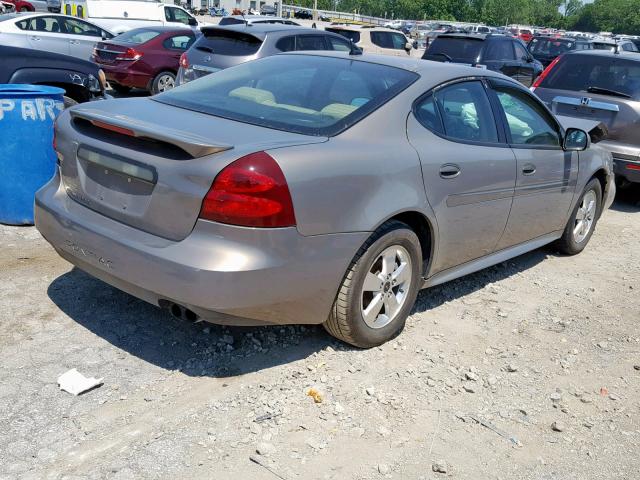 2G2WP552X61223063 - 2006 PONTIAC GRAND PRIX BROWN photo 4