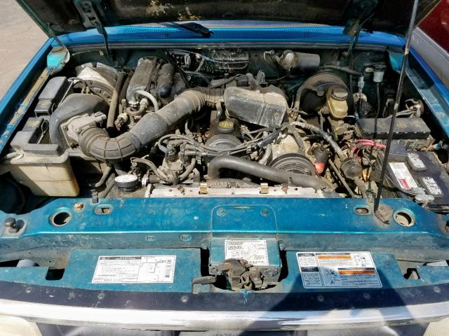 1FTCR14A3RTA59423 - 1994 FORD RANGER SUP TEAL photo 7