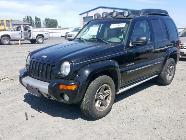 1J4GK38K04W204777 - 2004 JEEP LIBERTY RE BLUE photo 2