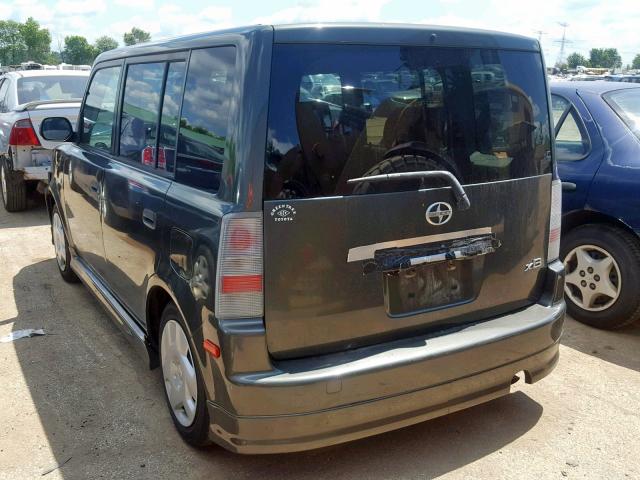 JTLKT334450188307 - 2005 TOYOTA SCION XB 绿色 照片 3