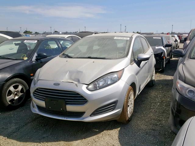 3FADP4TJ2GM170138 - 2016 FORD FIESTA S SILVER photo 2