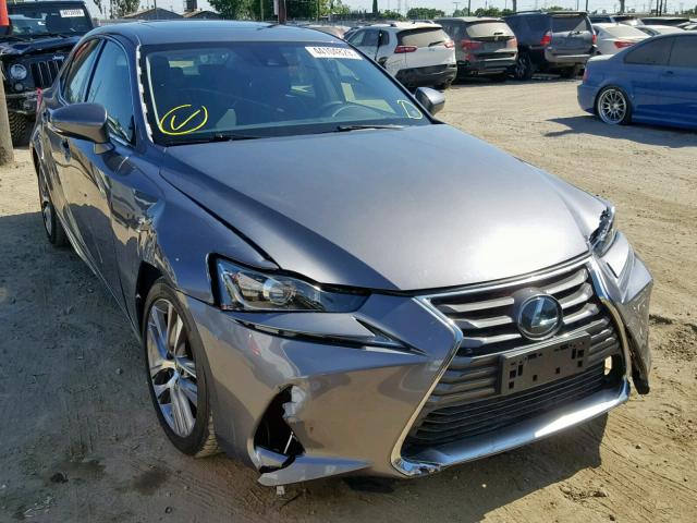 JTHBA1D25K5094713 - 2019 LEXUS IS 300 GRAY photo 1