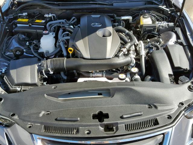 JTHBA1D25K5094713 - 2019 LEXUS IS 300 GRAY photo 7