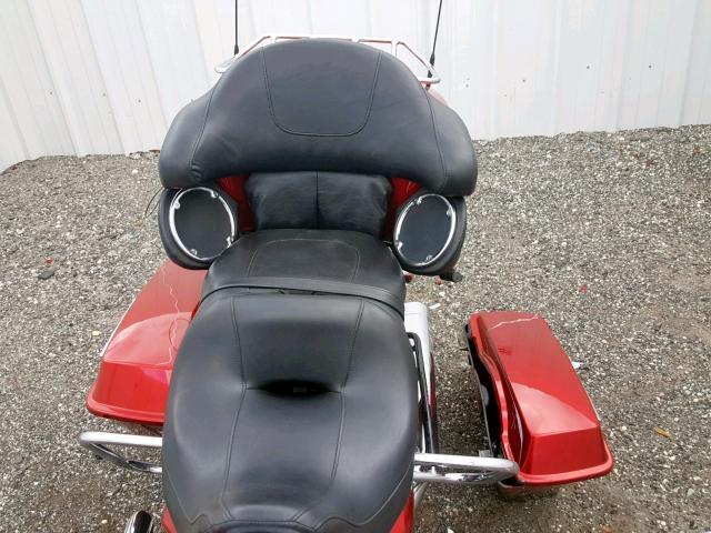 1HD1KEM11CB609393 - 2012 HARLEY-DAVIDSON FLHTK ELEC RED photo 6