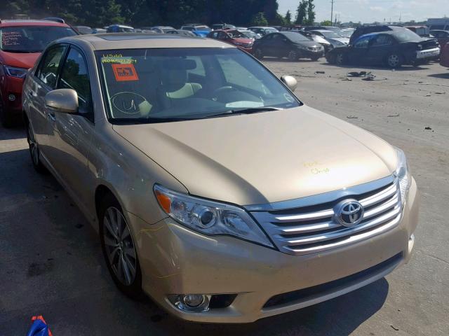 4T1BK3DB8BU432990 - 2011 TOYOTA AVALON BAS GOLD photo 1