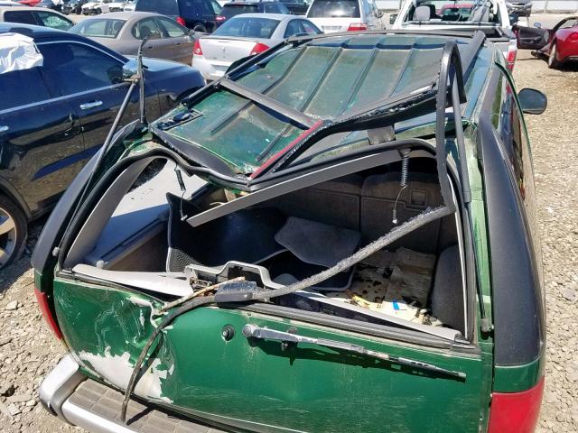 1GNDT13W4V2131093 - 1997 CHEVROLET BLAZER GREEN photo 10