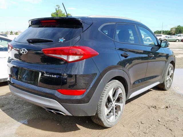 KM8J33A27HU558120 - 2017 HYUNDAI TUCSON LIM BLACK photo 4