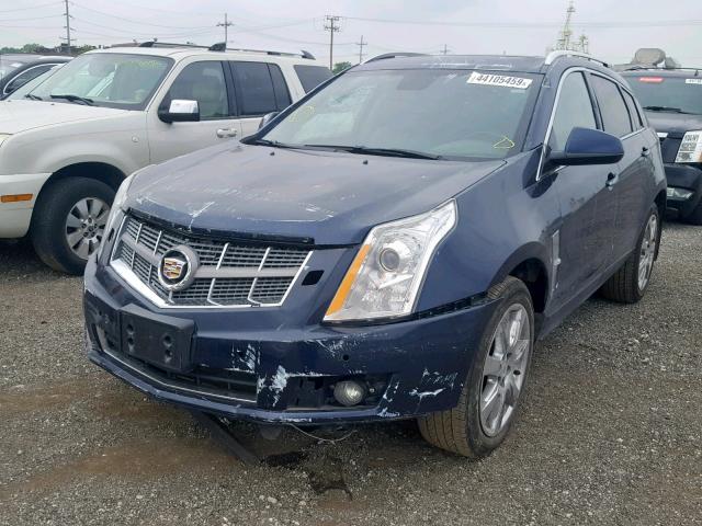 3GYFNEEY7BS639635 - 2011 CADILLAC SRX PERFOR BLUE photo 2