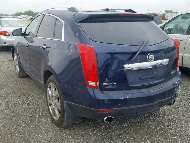 3GYFNEEY7BS639635 - 2011 CADILLAC SRX PERFOR BLUE photo 3