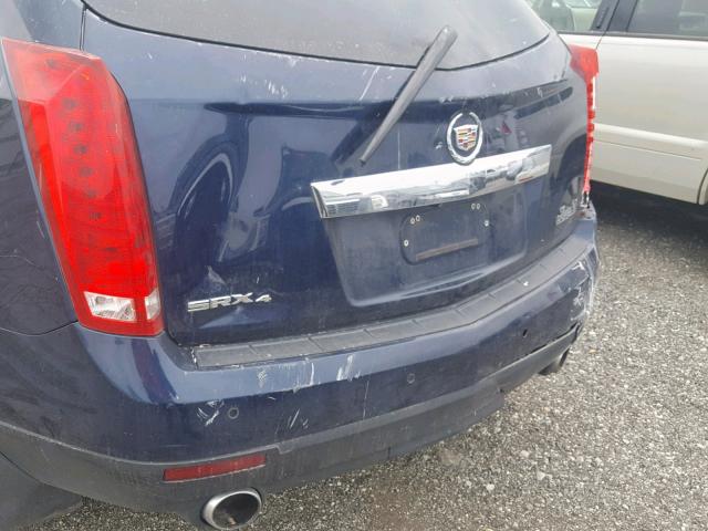 3GYFNEEY7BS639635 - 2011 CADILLAC SRX PERFOR BLUE photo 9