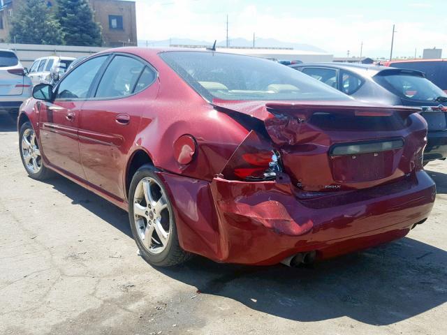 2G2WC55C861123421 - 2006 PONTIAC GRAND PRIX BURGUNDY photo 4