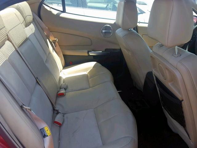 2G2WC55C861123421 - 2006 PONTIAC GRAND PRIX BURGUNDY photo 6