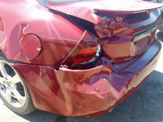 2G2WC55C861123421 - 2006 PONTIAC GRAND PRIX BURGUNDY photo 9