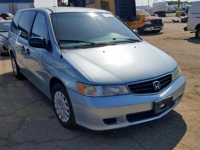 5FNRL18554B101675 - 2004 HONDA ODYSSEY LX BLUE photo 1