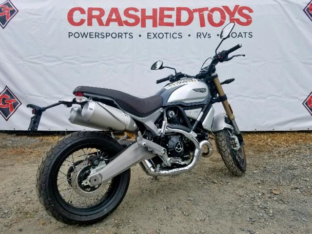 ML0KAFCP8KT000525 - 2019 DUCATI SCRAMBLER GRAY photo 12