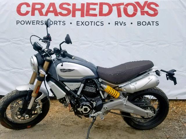 ML0KAFCP8KT000525 - 2019 DUCATI SCRAMBLER GRAY photo 3