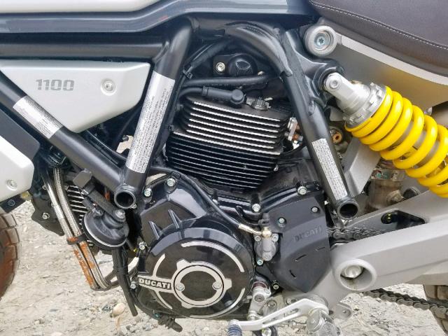 ML0KAFCP8KT000525 - 2019 DUCATI SCRAMBLER GRAY photo 6