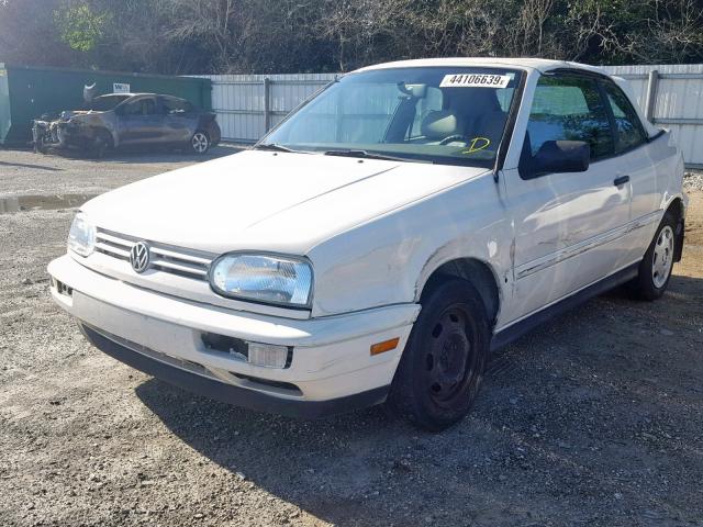 3VWAB81E0XM803600 - 1999 VOLKSWAGEN CABRIO WHITE photo 2